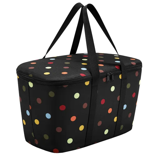 reisenthel Kühltasche schwarz coolerbag dots Thermo Einkaufskorb für Carrybag