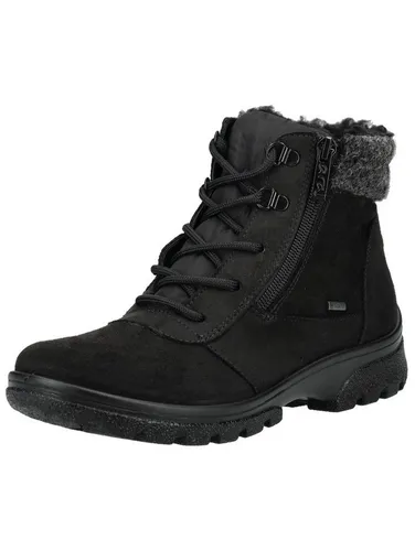 ARA Damen Bergschuh Schwarz 42.5 EU - Wanderschuhe mit robustem Textil-Obermaterial, ideal für anspruchsvolle Wanderungen und komfortable Passform dank flacher Sohle.