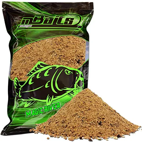 Angel-Berger Magic Baits Groundbait Grundfutter Angelfutter Verschiedene Sorten Futter (Magic River, 1Kg)
