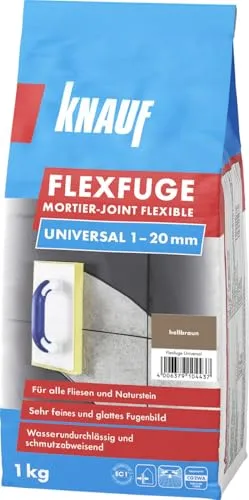 Knauf Fugenmörtel Flexfuge Universal 1 in braun von Knauf