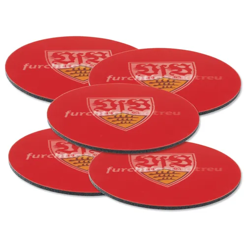 VfB Stuttgart Untersetzer Wechselbild 5er Set