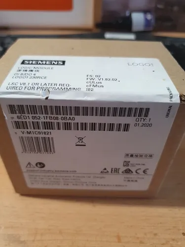 Produktbild Siemens LOGO 230RCE 8.2 6ED1 052-1FB08-0BA0 Relais Neu OVP Kleinsteuerung SPS