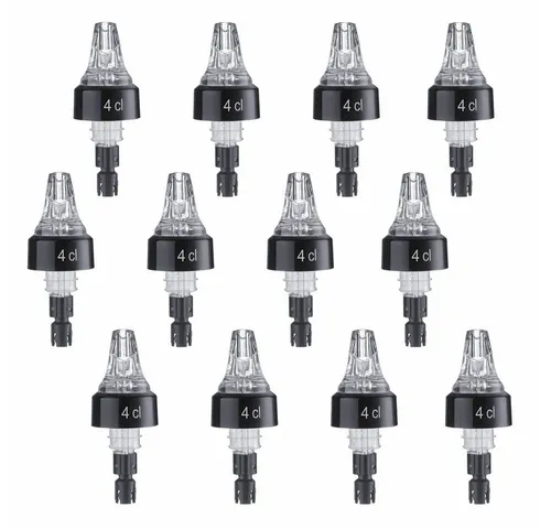 Westmark Flaschenausgießer Auto-Pour 4,0 cl - Ausgießer für präzises Dosieren von Flüssigkeiten, glasklar und aus robustem SAN-Material, ideal für die Küche oder Bar