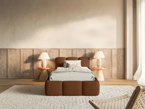 Selsey Kinderbett CLOUDY, 90x200 cm, wasserabweisend - Entdecken Sie das Selsey Kinderbett CLOUDY mit Lattenrost und elegantem Eck-Kopfteil. Ideal für moderne Schlafzimmer, bietet es stilvolles Design und Komfort für eine gemütliche Schlafumgebung.