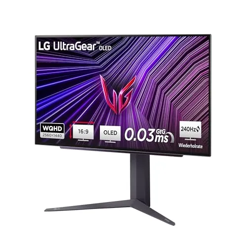LG Electronics 27GS93QE-B.AEU UltraGear™ OLED Gaming Monitor 27