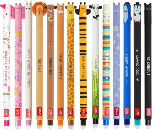 Legami Set mit 14 radierbaren Gelstiften von Legami