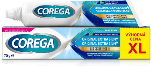 Corega Original Extra Strong Fixiercreme für den Zahnersatz mit extra starker Fixierung 70 g