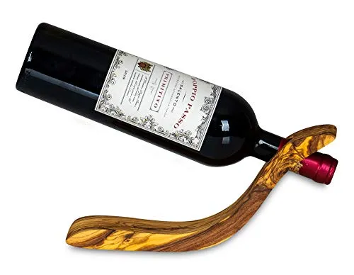Levandeo® Weinflaschenhalter aus Olivenholz von Levandeo