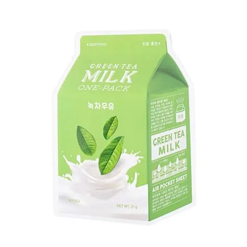 A'PIEU Milk One Pack 21 g Grüner Tee