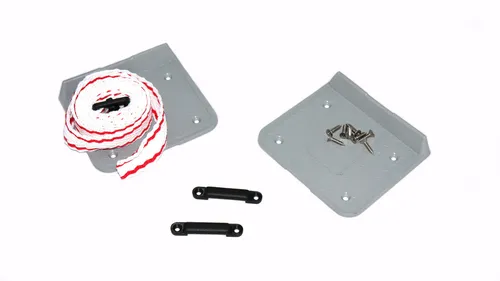 Befestigungsplatte + Gurt für Bootstank Batteriebox Benzintank Aussenbordertank