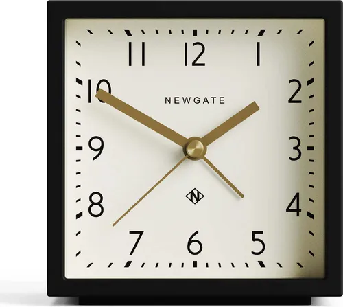 Newgate Equinox – Kaminuhr – Schwarz in schwarz von Newgate