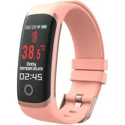 MicLee Fitness Armband Smartwatch IP67, 0.96 Zoll, Pulsmesser, Schrittzähler, für iOS/Android, wasserdicht, Sportuhr