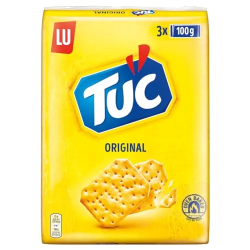 LU Tuc Original Cracker-Packung, 3 x 100 g von LU