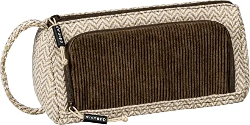 BRUNNEN Schlampermäppchen s'maepp „Vintage Love“ L braun