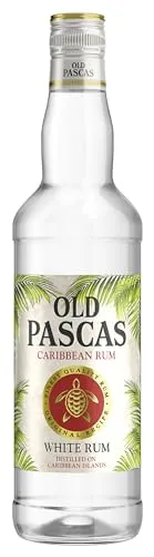 Old Pascas Barbados Rum White, 700 ml