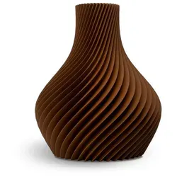 natumo Tischvase Bulba Braun 24 cm in braun von NATUMO
