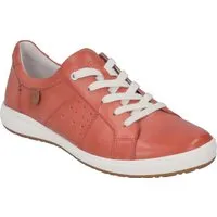 Josef Seibel Caren 01 Sneaker in Rosa, Größe 40 EU - Stylische Sneaker für den Alltag in elegantem Rosa. Mit herausnehmbarer Innensohle und komfortabler Schnürung bieten sie optimalen Tragekomfort und sind ideal für jeden Casual-Look.