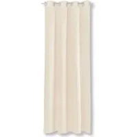 Bestlivings Dekoschal Ellen Ösen 140 cm x 245 cm Beige in beige von Bestlivings