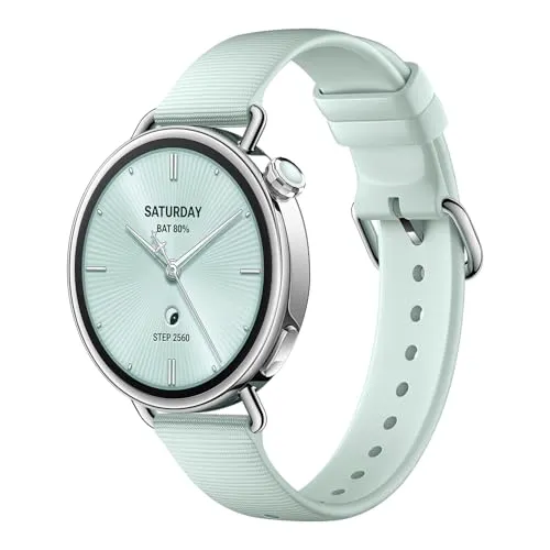 Xiaomi Watch S4 41mm Mint Green - Smartwatch für Damen, mit 1,62