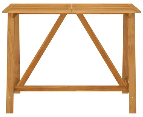 vidaXL Garten-Stehtisch 140x70x104 cm aus Akazienholz - Eleganter Stehtisch aus massivem Akazienholz, ideal für Innen- und Außenbereiche. Langlebig und pflegeleicht, bringt er Stil in jeden Raum. Jedes Stück ist ein Unikat durch natürliche Farbvariationen.
