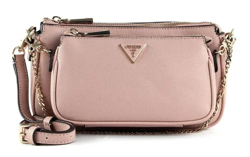 GUESS Damen Handtasche Alexie Mini VG841670 - Rosa - Umhängetasche aus hochwertigem Kunstleder, perfekt für modebewusste Damen. Klein, handlich und mit Reißverschluss für sicheren Stauraum.