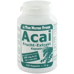 Acai Frucht Extrakt 500 mg vegetarische Kapseln
