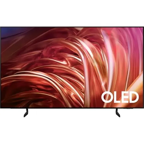 Samsung OLED 4K S85D 77 Zoll (196 cm) UHD Fernseher, NQ4 AI Gen2 Prozessor, 4K AI Upscaling, Dolby Atmos, Gaming Hub, Samsung Vision AI Smart TV, 77S85D (2024)
