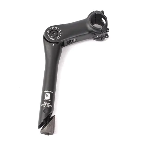 KHEbikes Schaftvorbau 1 1/8 Zoll – 90mm für Lenkerklemmung 31,8mm - Robuster Aluminium Schaftvorbau mit einstellbarem Winkel von 0-90 Grad. Ideal für individuelle Anpassungen und optimalen Fahrkomfort beim Radfahren.