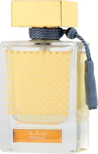 Qasamat Rasana Eau de Parfum für Herren - Eau de Parfum für Herren, hergestellt aus hochwertigen Inhaltsstoffen, bietet einen langanhaltenden und unverwechselbaren Duft von Rasasi.