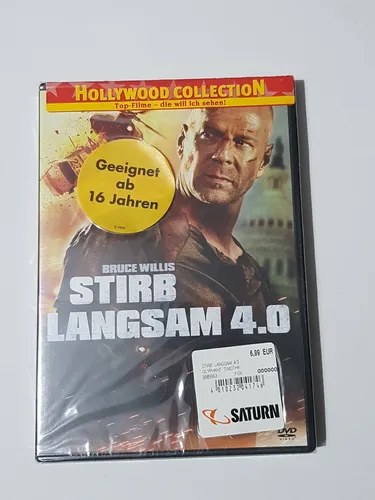 Stirb langsam 4.0 DVD mit Bruce Willis - Action & Abenteuer, OOP (Out of Print) Edition, mit Bruce Willis in der Hauptrolle – ein Must-Have für Fans!