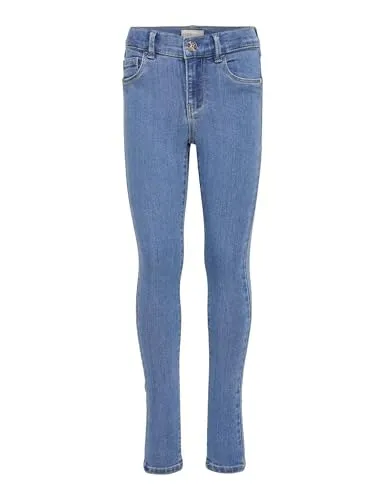 ONLY Girl Skinny Jeans KONRAIN - Trendige Mittlere Taille - Mädchen-Jeanshosen mit Skinny Fit, aus umweltfreundlichem LENZING ECOVERO Material für perfekten Tragekomfort und Nachhaltigkeit.