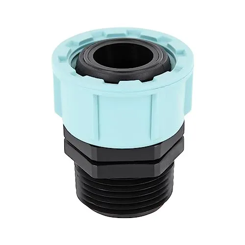 REKUBIK Übergangsmuffe Innengewinde Swivel Überwurfmutter mit O-Ring x Außengewinde Größe 3/4