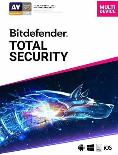 Bitdefender Total Security 2026 | 5 Geräte Download PC Mac Android Inkl.VPN