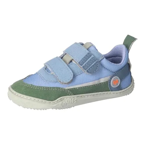 Ricosta Erle Klettschuh – Bequemer Kinderschuh in Blau (Gr. 32) - Robuster Klettschuh für Kinder, Obermaterial aus Textil und Synthetik, mit herausnehmbarer Innensohle und Gummisohle für optimalen Halt und Komfort.