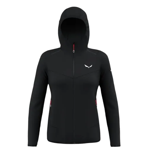 SALEWA Damen Funktionsjacke PEDROC DST W LIGHT JACKET - Funktionsjacke für Damen: Hoch atmungsaktiv und winddicht, ideal für bewegungsintensive Aktivitäten in den Bergen mit 4-Wege-Stretch und innovativem Bodymapping-Prinzip.