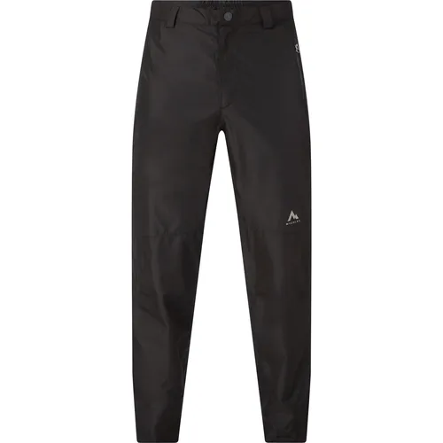 McKINLEY Herren Billow II Regenhose - Schwarz, M EU - Funktionsjacke mit effektivem Feuchtigkeitsmanagement, hohem Tragekomfort und absoluter Bewegungsfreiheit, ideal für Outdoor-Aktivitäten.