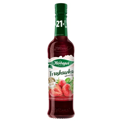 Herbapol Suplement diety truskawka 420 ml HERBAPOL 5900956100661