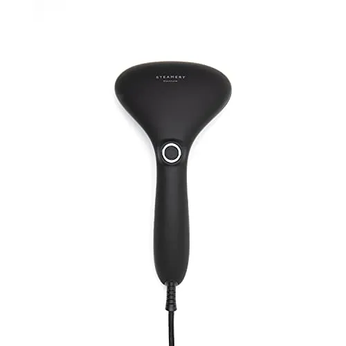 Steamery Dampfglätter Cirrus 2 - Tragbarer Steamer für faltenfreie Kleidung - Bügeleisen mit 1500W, 15g/min Dampfleistung und Aufheizzeit von 20 Sekunden. Ideal für Reisen, sorgt für glatte Textilien ohne Bügelbrett.
