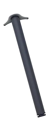 durante Tischbein höhenverstellbar Schwarz TFD23 Höhe 820 mm Durchmesser 60 mm inkl. Montagematerial Möbelfüße Tischfüße Tischbeine Möbel Arbeitsplatten Esstische Tische