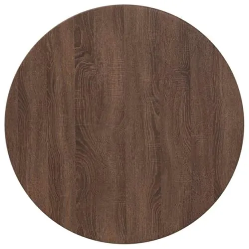 vidaXL Tischplatte Braune Eiche 70 x 70 cm von vidaXL