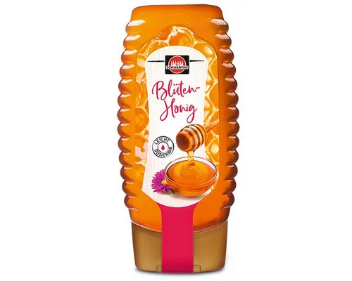 SCHWARTAU Fruchtaufstrich, Schwartau Blütenhonig Frühstücksaufstrich mit Honiggeschmack 500g