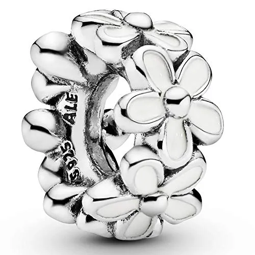 Pandora Bead Gänseblümchen Charm 791495EN12 aus Silber von Pandora