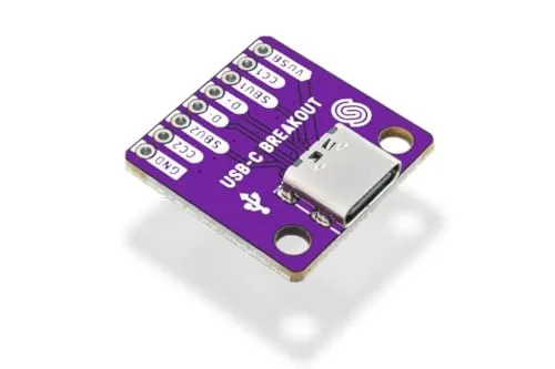 Soldered USB-C Buchse Breakout Board | Made in EU | 333011