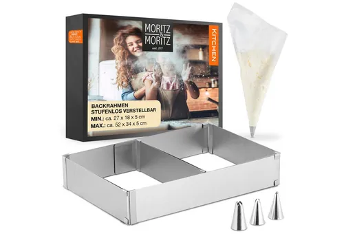 Moritz & Moritz Backrahmen Backrahmen Rechteckig Verstellbar 5cm hoch