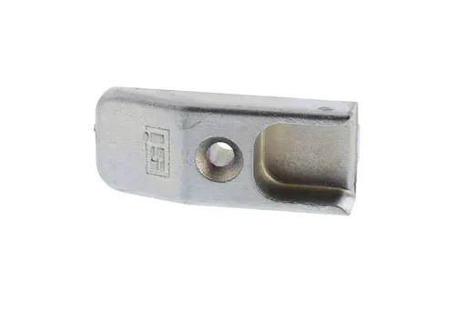 Siegenia Fensterbeschlag Siegenia Schließblech A0807 SI A0807 285299 Titan Silber