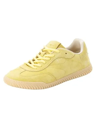 Tamaris TOUCH-IT Sneaker aus Leder in Gelb, Größe 39 von Tamaris