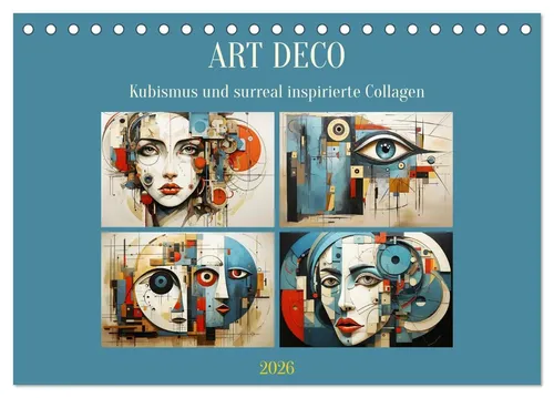 Rose Hurley | Art Deco. Kubismus und surreal inspirierte Collagen...