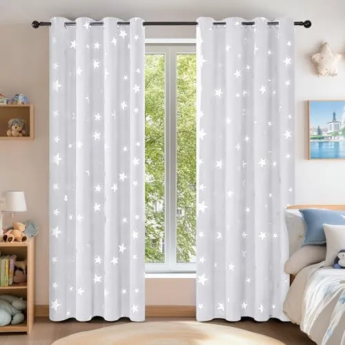 Vorhänge & Gardinen Silber von Deconovo