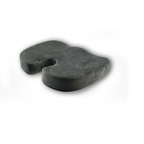 FIDUMED Sitzkissen othopädisch Sitzerhöhung Steißbeinkissen Stuhlkissen Grau