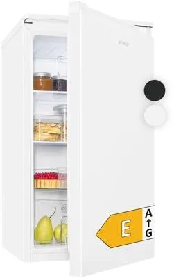 Bomann VS 7255 Stand Kühlschrank - Kühlschrank ohne Gefrierfach mit 87 L Nutzinhalt, stufenloser Temperaturregelung und LED Innenraumbeleuchtung für optimale Frische und Übersichtlichkeit.